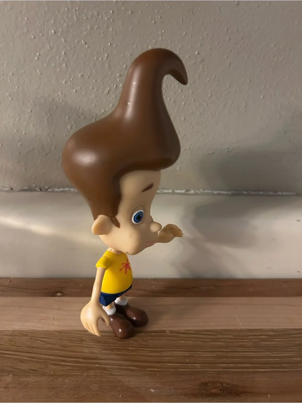 Vintage Jimmy Neutron Collectible Cartoon Character Figure Nickelodeon Y2K